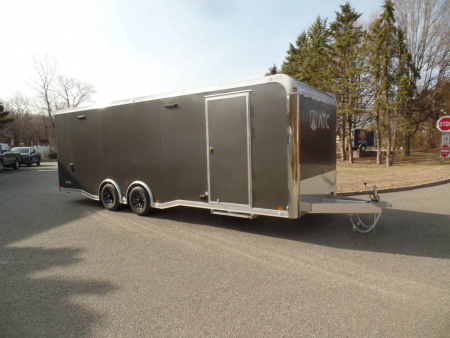 New Example / 2025 ATC ATC 8.5X24 Car Trailer, RM400 Model with Best Value Select Options! Charcoal Gray ID#234598