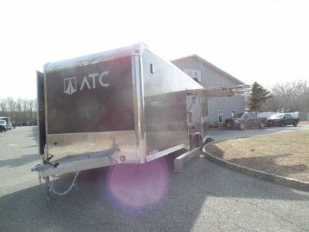 New Example / 2025 ATC ATC 8.5X24 Car Trailer, RM400 Model with Best Value Select Options! Charcoal Gray ID#234598