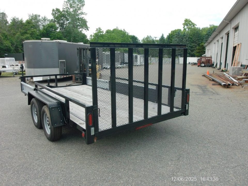 New QUALTIY S&A Brand, 7X14 ,Swiss Army Knife of Trailers, Load From the Side, Load From the Rear, Heavy Duty 7,000 lb. GVWR , our ID# 231612