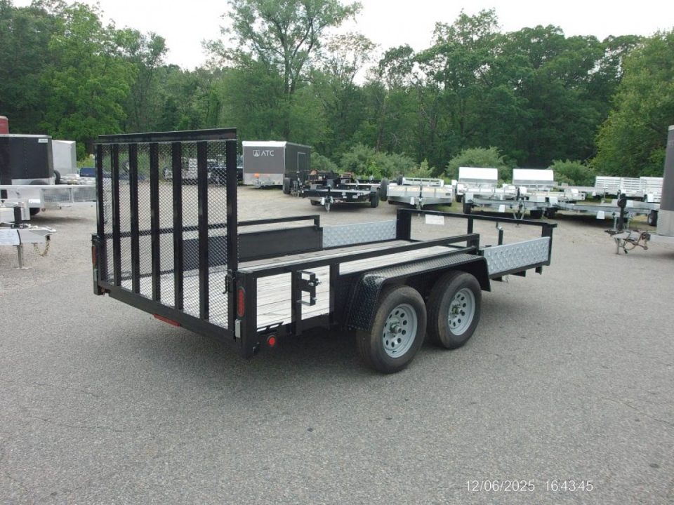 New QUALTIY S&A Brand, 7X14 ,Swiss Army Knife of Trailers, Load From the Side, Load From the Rear, Heavy Duty 7,000 lb. GVWR , our ID# 231612