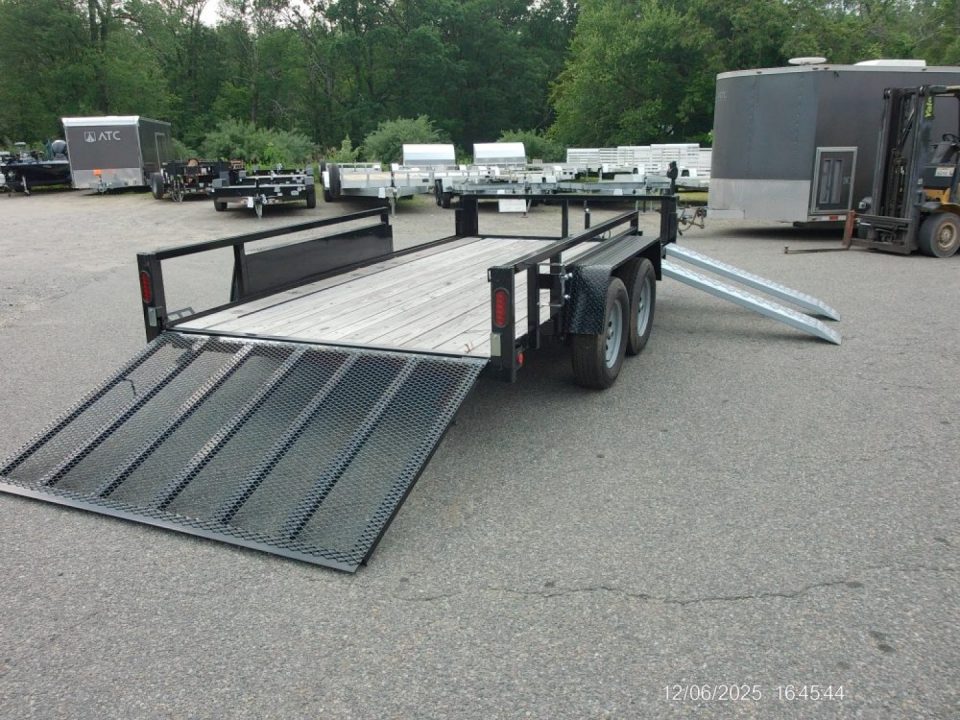 New QUALTIY S&A Brand, 7X14 ,Swiss Army Knife of Trailers, Load From the Side, Load From the Rear, Heavy Duty 7,000 lb. GVWR , our ID# 231612