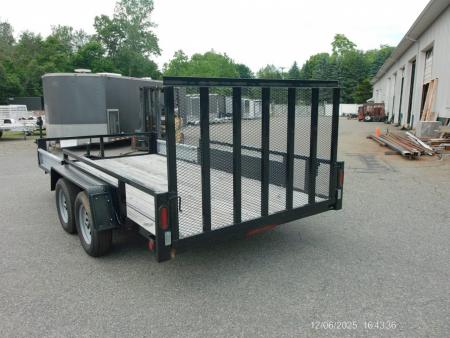 New QUALTIY S&A Brand, 7X14 ,Swiss Army Knife of Trailers, Load From the Side, Load From the Rear, Heavy Duty 7,000 lb. GVWR , our ID# 231612