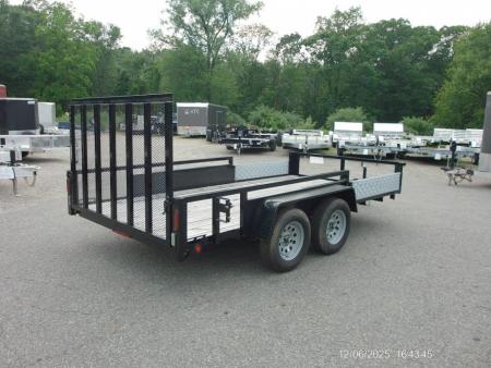 New QUALTIY S&A Brand, 7X14 ,Swiss Army Knife of Trailers, Load From the Side, Load From the Rear, Heavy Duty 7,000 lb. GVWR , our ID# 231612