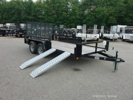 New QUALTIY S&A Brand, 7X14 ,Swiss Army Knife of Trailers, Load From the Side, Load From the Rear, Heavy Duty 7,000 lb. GVWR , our ID# 231612