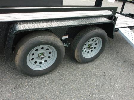 New QUALTIY S&A Brand, 7X14 ,Swiss Army Knife of Trailers, Load From the Side, Load From the Rear, Heavy Duty 7,000 lb. GVWR , our ID# 231612