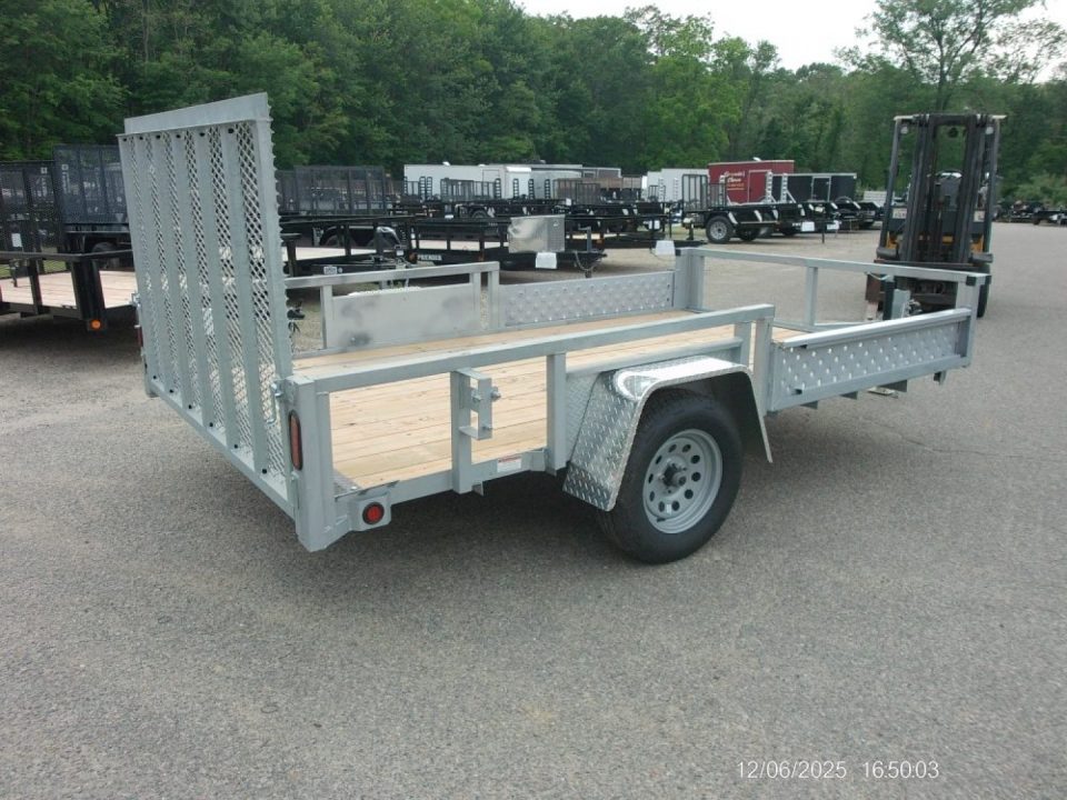 New QUALITY S&A Brand, 7x12 With Side Ramps and Rear Ramp, great for side loading an ATV or just for side access. ID#251260