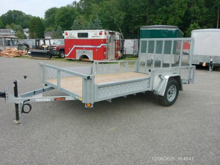 New QUALITY S&A Brand, 7x12 With Side Ramps and Rear Ramp, great for side loading an ATV or just for side access. ID#251260