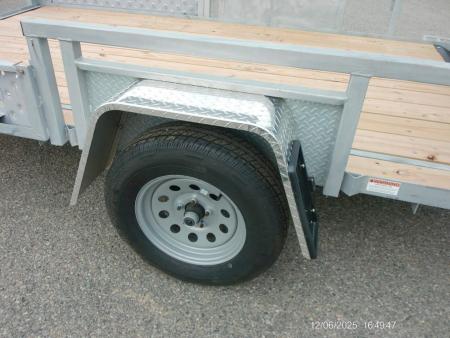 New QUALITY S&A Brand, 7x12 With Side Ramps and Rear Ramp, great for side loading an ATV or just for side access. ID#251260