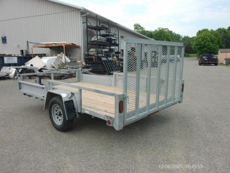 New QUALITY S&A Brand, 7x12 With Side Ramps and Rear Ramp, great for side loading an ATV or just for side access. ID#251260