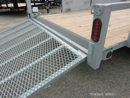 New QUALITY S&A Brand, 7x12 With Side Ramps and Rear Ramp, great for side loading an ATV or just for side access. ID#251260