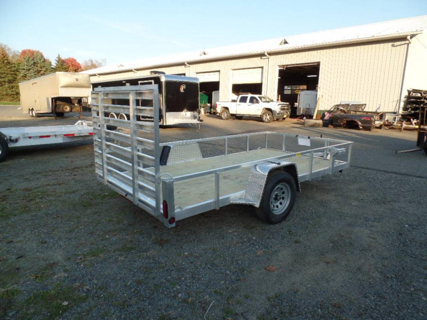 New 6 X 12 Aluminum Frame Utility Trailer / Wood Deck 2,990 GVWR