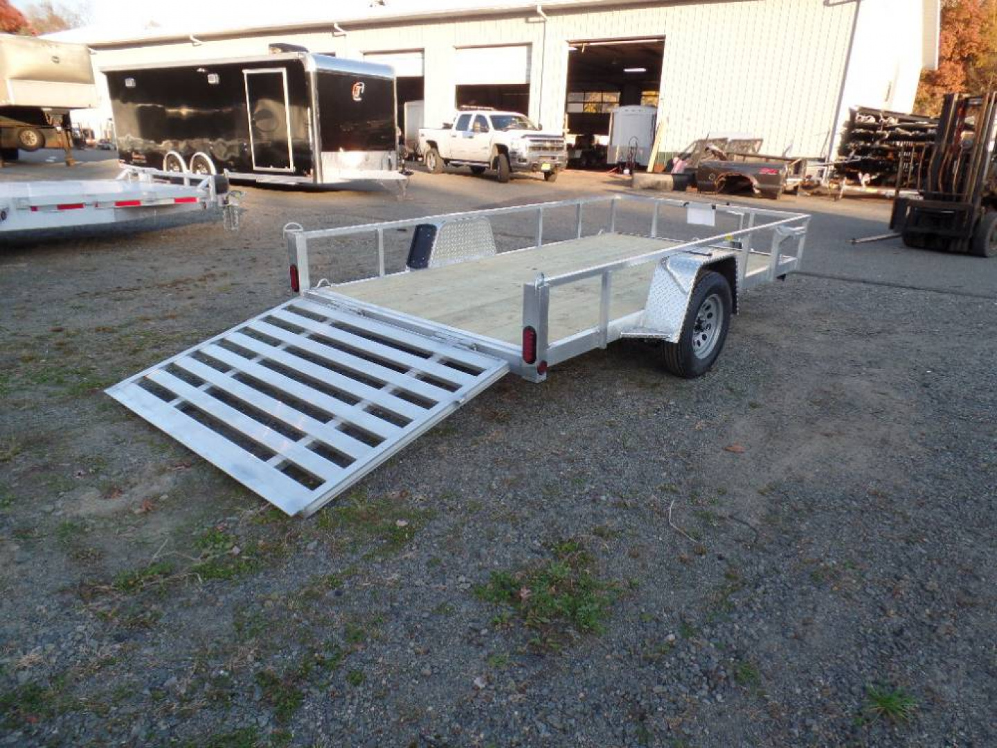 New 6 X 12 Aluminum Frame Utility Trailer / Wood Deck 2,990 GVWR