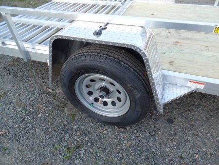 New 6 X 12 Aluminum Frame Utility Trailer / Wood Deck 2,990 GVWR
