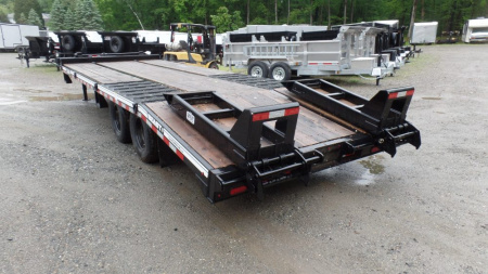 New CAM Superline, 10 Ton Payload Equipment Trailer. / 25,900 lb. GVWR ( No FET) , 20 ft. flat deck plus 5 ft. beavertail, Wood Filled Ramps, Empty Weight 6,450 lbs.  ID#541395
