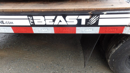 New CAM Superline, 10 Ton Payload Equipment Trailer. / 25,900 lb. GVWR ( No FET) , 20 ft. flat deck plus 5 ft. beavertail, Wood Filled Ramps, Empty Weight 6,450 lbs.  ID#541395