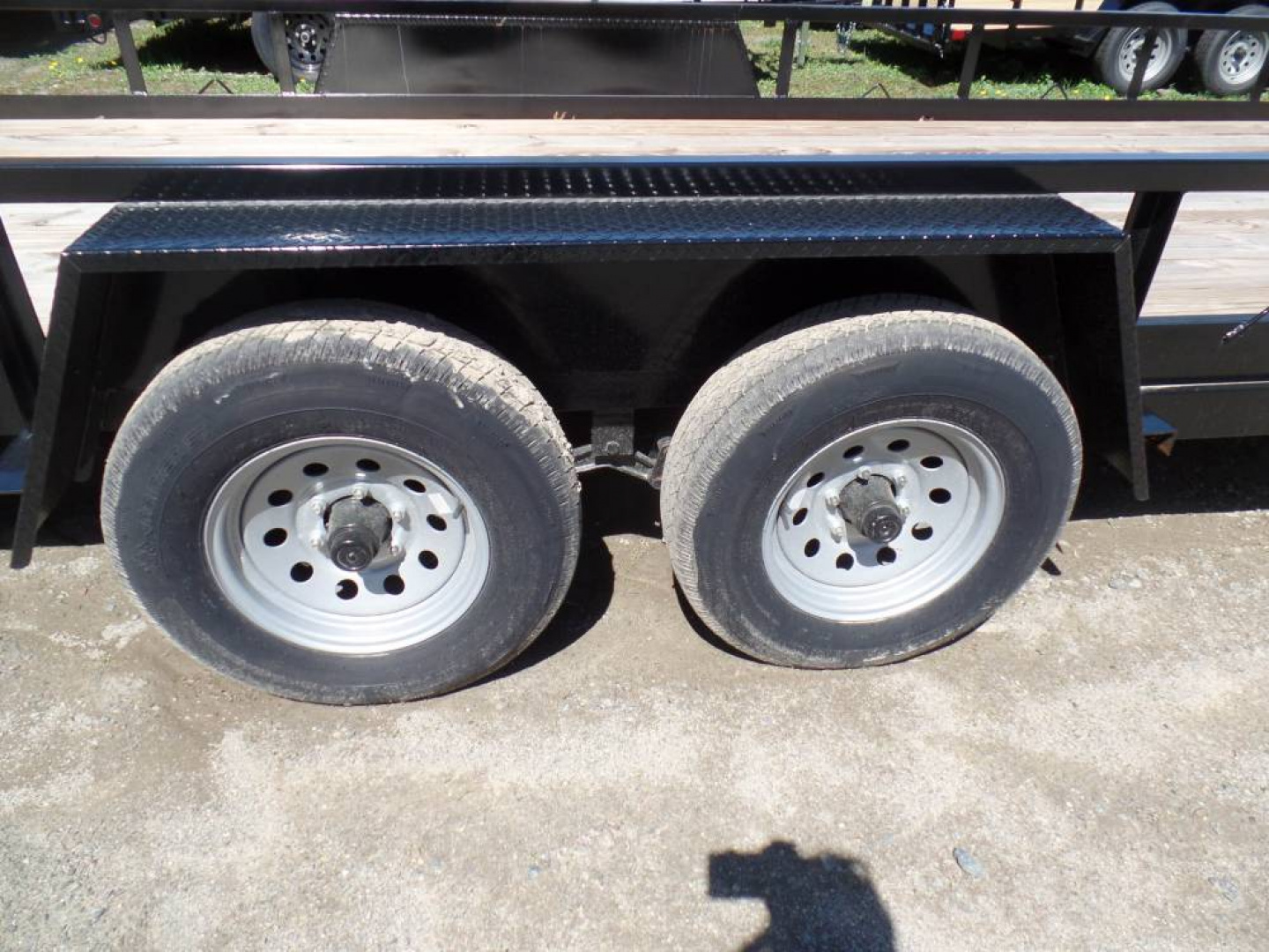 New 7X20 Open Landscape/ Equipment Trailer combo use. 9,990 GVWR, 7,500 lb. payload #013747