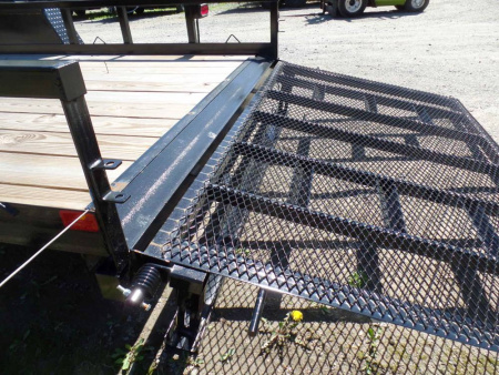 New 7X20 Open Landscape/ Equipment Trailer combo use. 9,990 GVWR, 7,500 lb. payload #013747