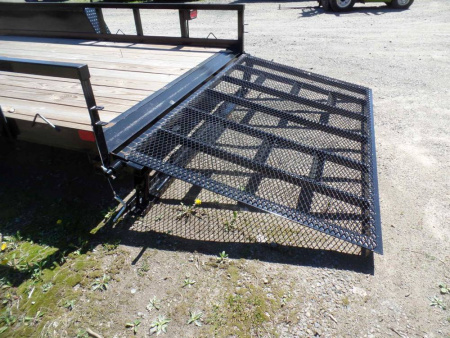 New 7X20 Open Landscape/ Equipment Trailer combo use. 9,990 GVWR, 7,500 lb. payload #013747