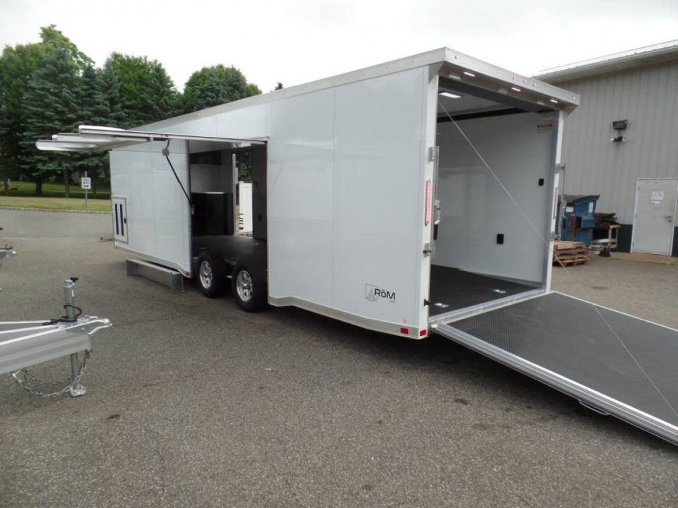 New EXAMPLE / ATC 8.5X28 new RM300 series with Big Escape Door, Deluxe Coin Package, Finished Interior, Cabinets, Electric,