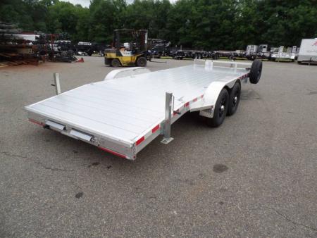 New EXAMPLE / Open Car Trailer 20 ft. long deck, 9,990 lb. GVWR, ALL ALUMINUM Frame and Deck