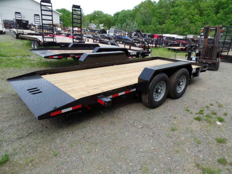 New 2023 Cam Superline TILT LOAD EQUIPMENT TRAILER, Payload Rated 12,120 lbs., 18 ft. #539397 Equipment Trailer