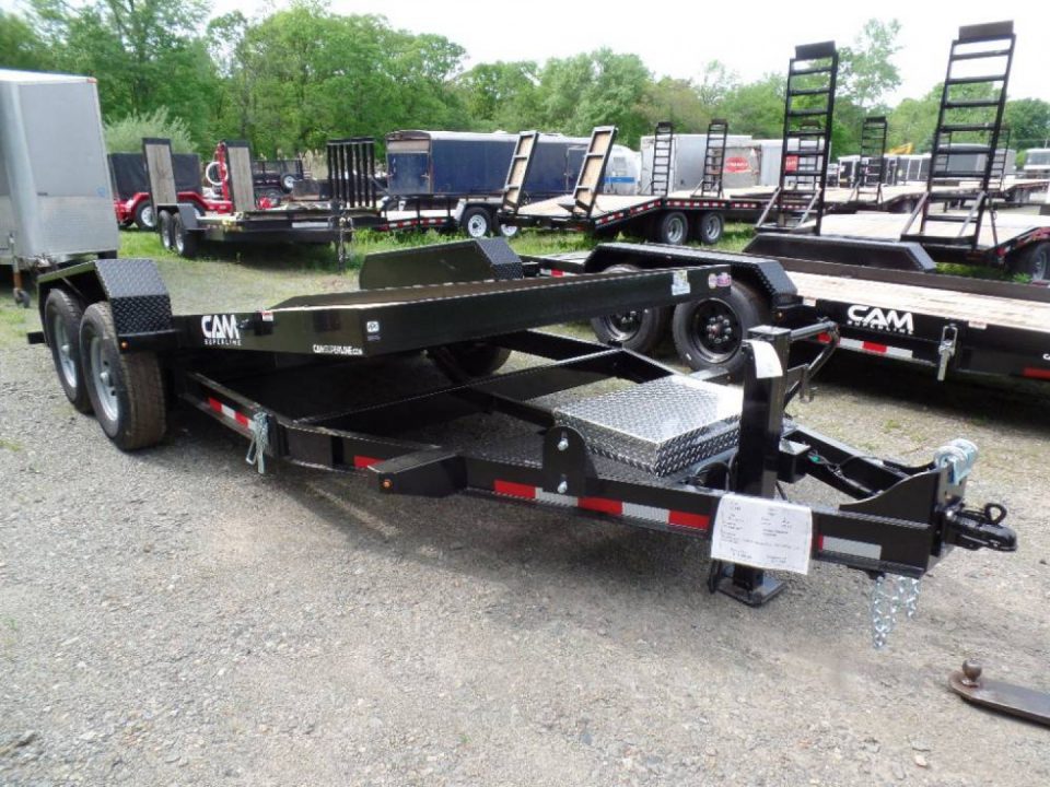 New 2023 Cam Superline TILT LOAD EQUIPMENT TRAILER, Payload Rated 12,120 lbs., 18 ft. #539397 Equipment Trailer
