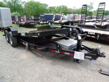 New 2023 Cam Superline TILT LOAD EQUIPMENT TRAILER, Payload Rated 12,120 lbs., 18 ft. #539397 Equipment Trailer