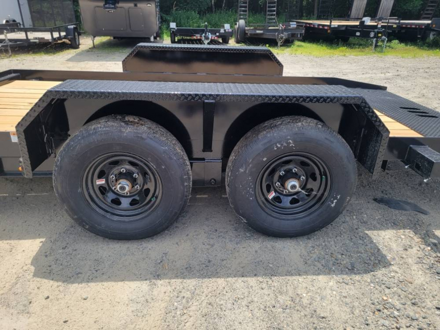 New Tilt Load Equipment Trailer 81 wide by 14 ft. Deck , will carry 9,400 lbs.  ID#528806