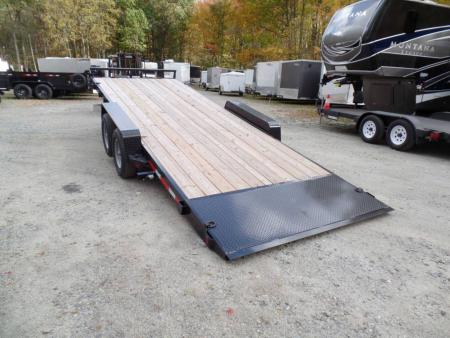 New 2026 Quality Steel and Aluminum 2024 Tilt Load Trailer, 82 wide deck by 20ft. / 9,990 lb. GVWR, power tilt ! Quality S&A Tilt Trailer