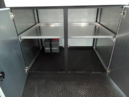 New EXAMPLE / ATC Enclosed Car Trailer, 8.5X24 with options, Big Escape Door with Removable Fender, Cabinets, Finished Interior, Electrical, SALE! ID#233752