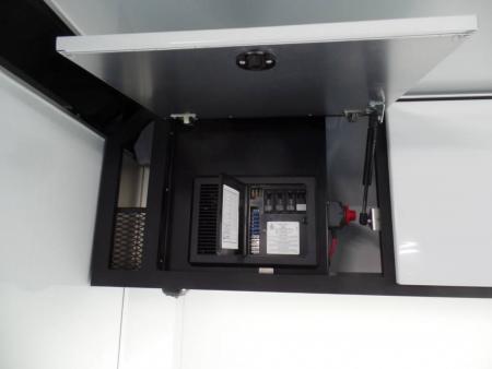 New EXAMPLE / ATC Enclosed Car Trailer, 8.5X24 with options, Big Escape Door with Removable Fender, Cabinets, Finished Interior, Electrical, SALE! ID#233752