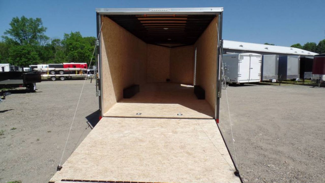 New EXAMPLE / 8.5X24 Enclosed Car Trailer, 9,990 lb. GVWR, LOOK Element ...
