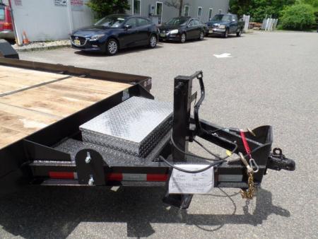 New 8 TON TILT Trailer, Split Tilt 16 ft. of flat deck, 4 ft. stationary deck.