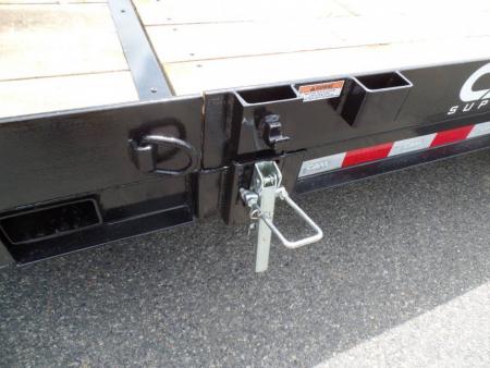 New 8 TON TILT Trailer, Split Tilt 16 ft. of flat deck, 4 ft. stationary deck.