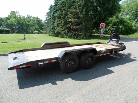 New 8 TON TILT Trailer, Split Tilt 16 ft. of flat deck, 4 ft. stationary deck.