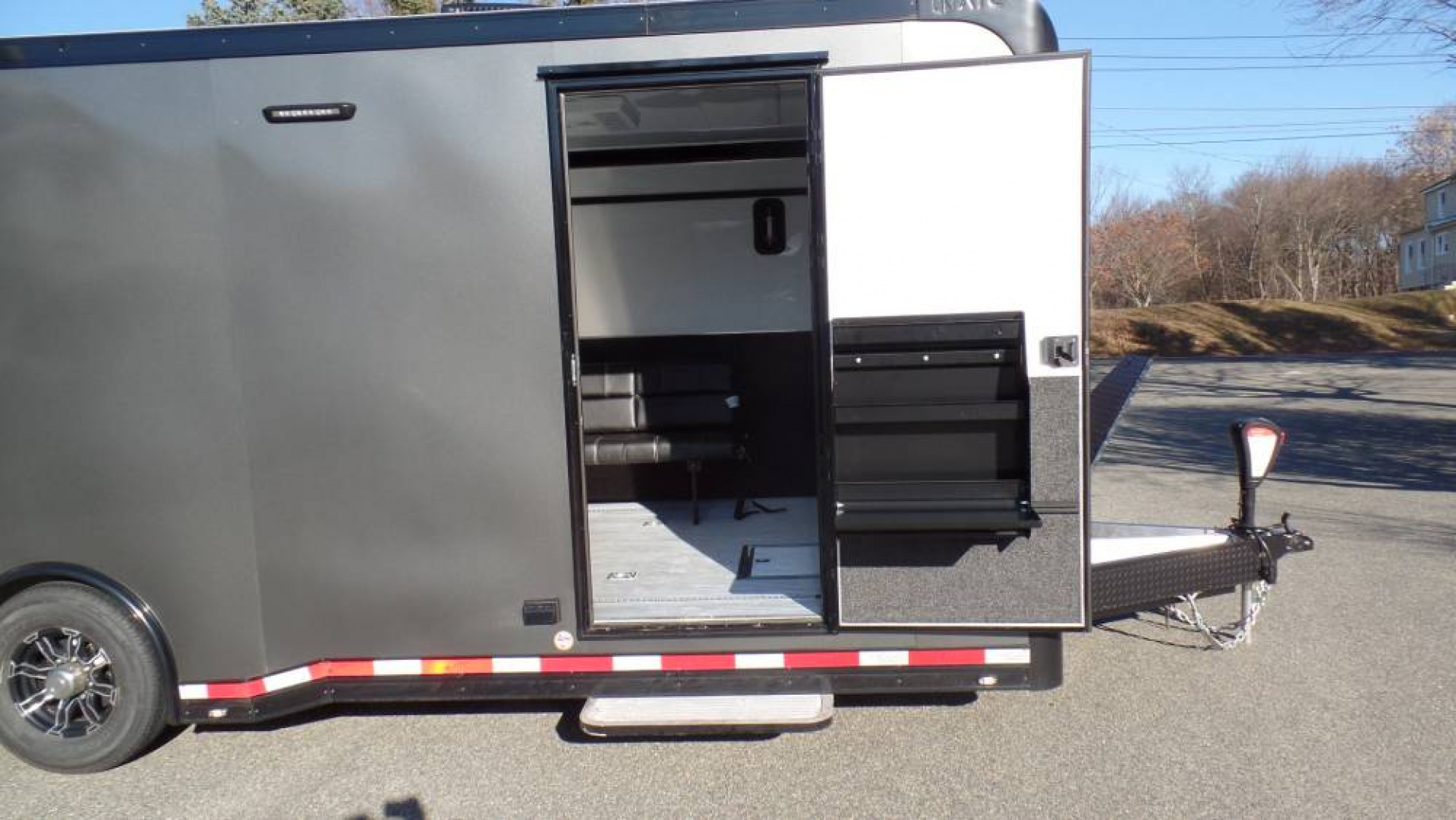 New EXAMPLE ./ATC Enclosed Car Trailer 8.5X24, THE FUTURE OF TRAILERS IS HERE ! ROM550 Model,