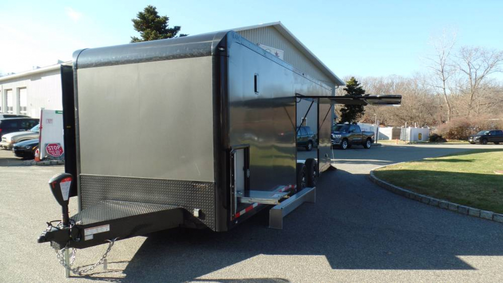 New EXAMPLE ./ATC Enclosed Car Trailer 8.5X24, THE FUTURE OF TRAILERS IS HERE ! ROM550 Model,