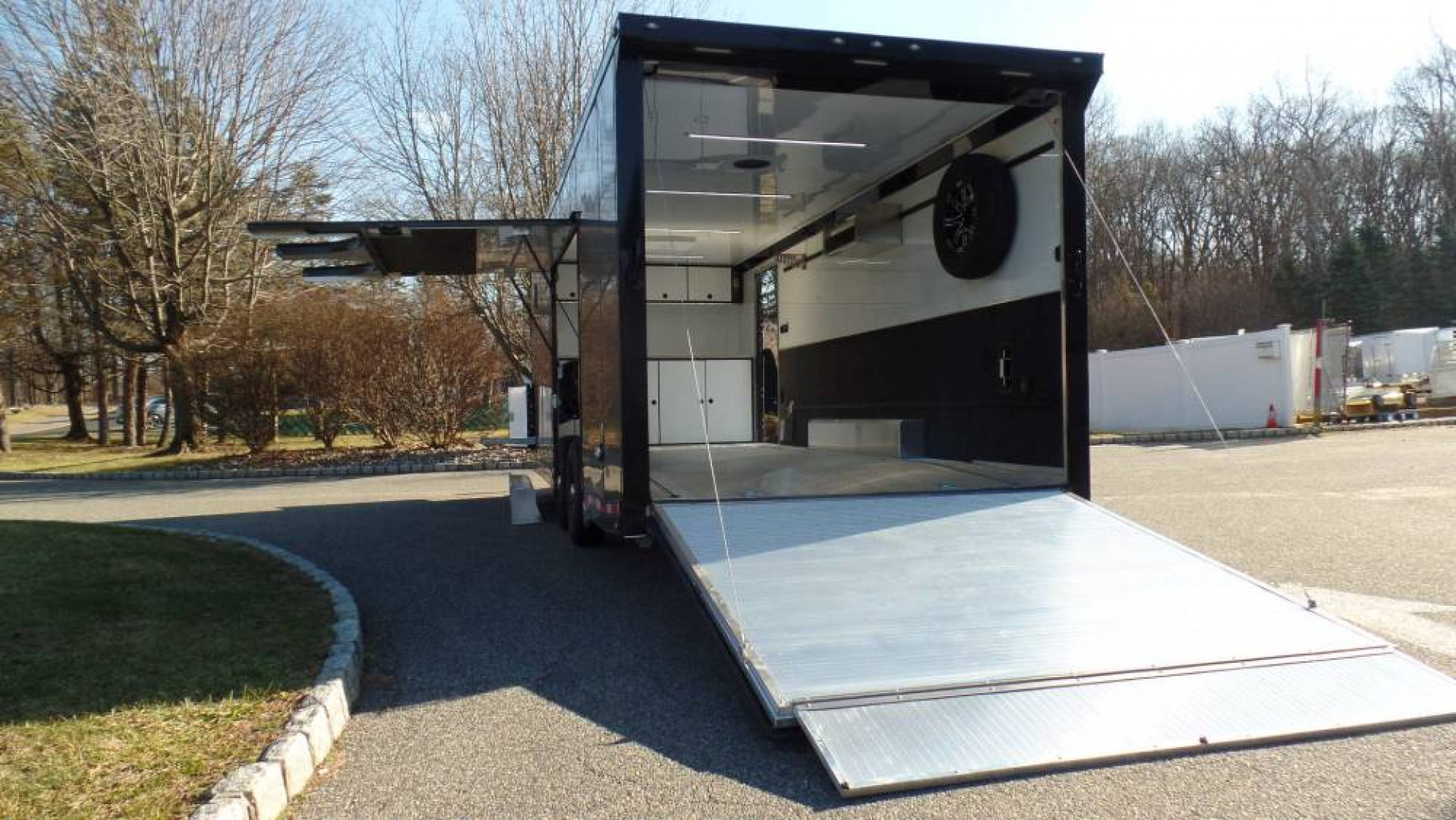 New EXAMPLE ./ATC Enclosed Car Trailer 8.5X24, THE FUTURE OF TRAILERS IS HERE ! ROM550 Model,