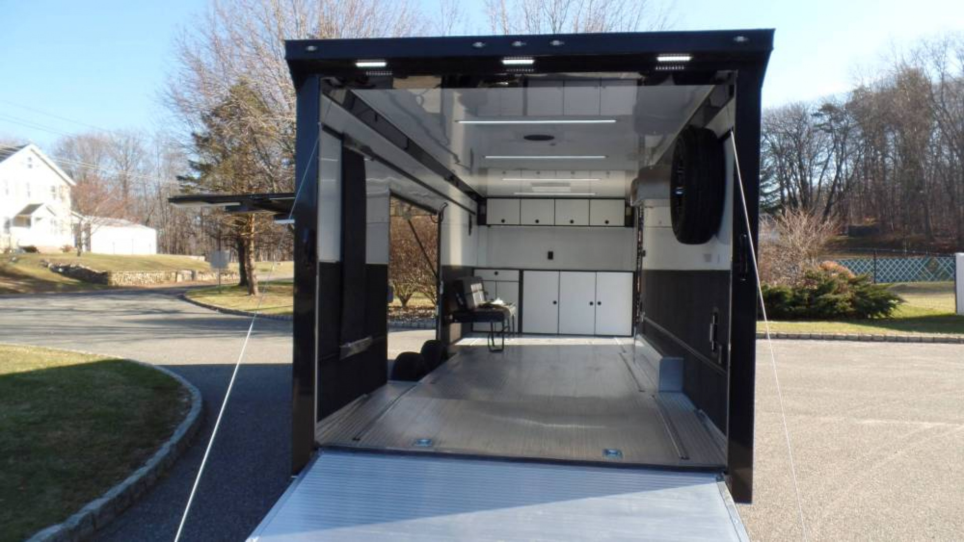 New EXAMPLE ./ATC Enclosed Car Trailer 8.5X24, THE FUTURE OF TRAILERS IS HERE ! ROM550 Model,