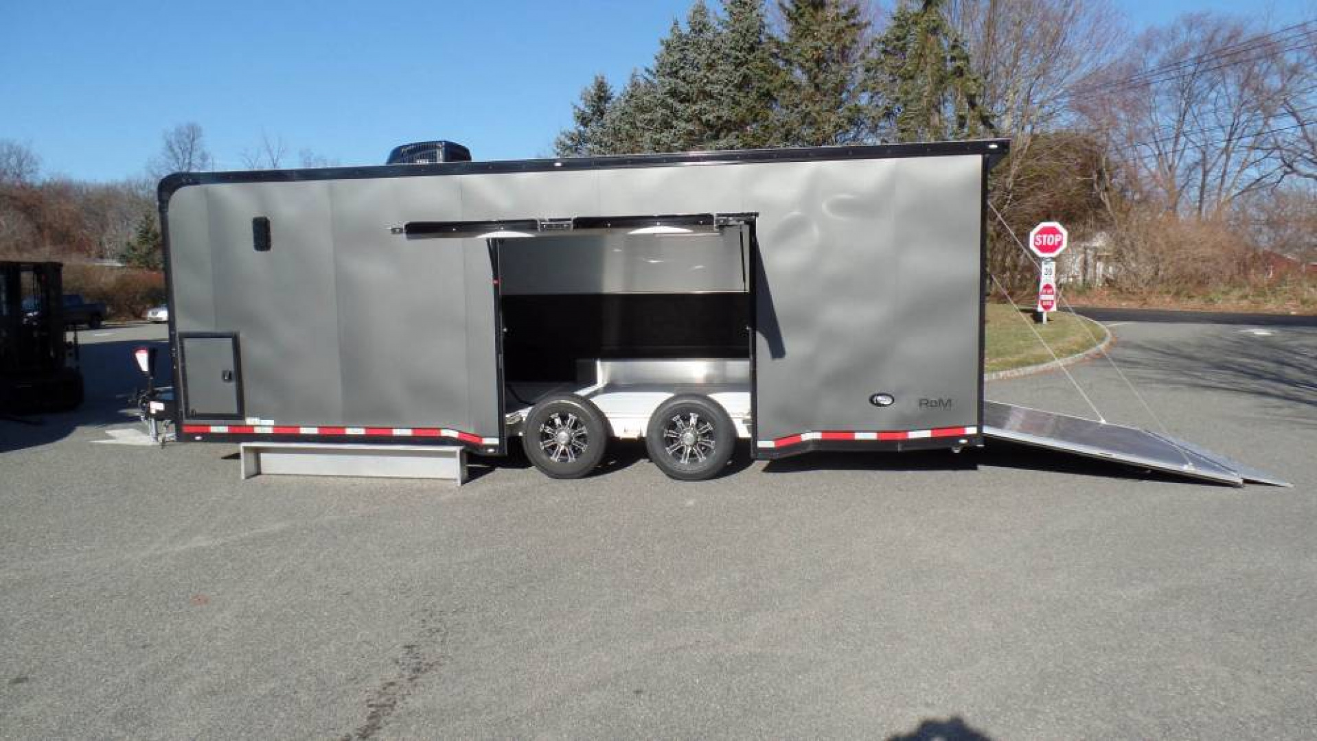 New EXAMPLE ./ATC Enclosed Car Trailer 8.5X24, THE FUTURE OF TRAILERS IS HERE ! ROM550 Model,