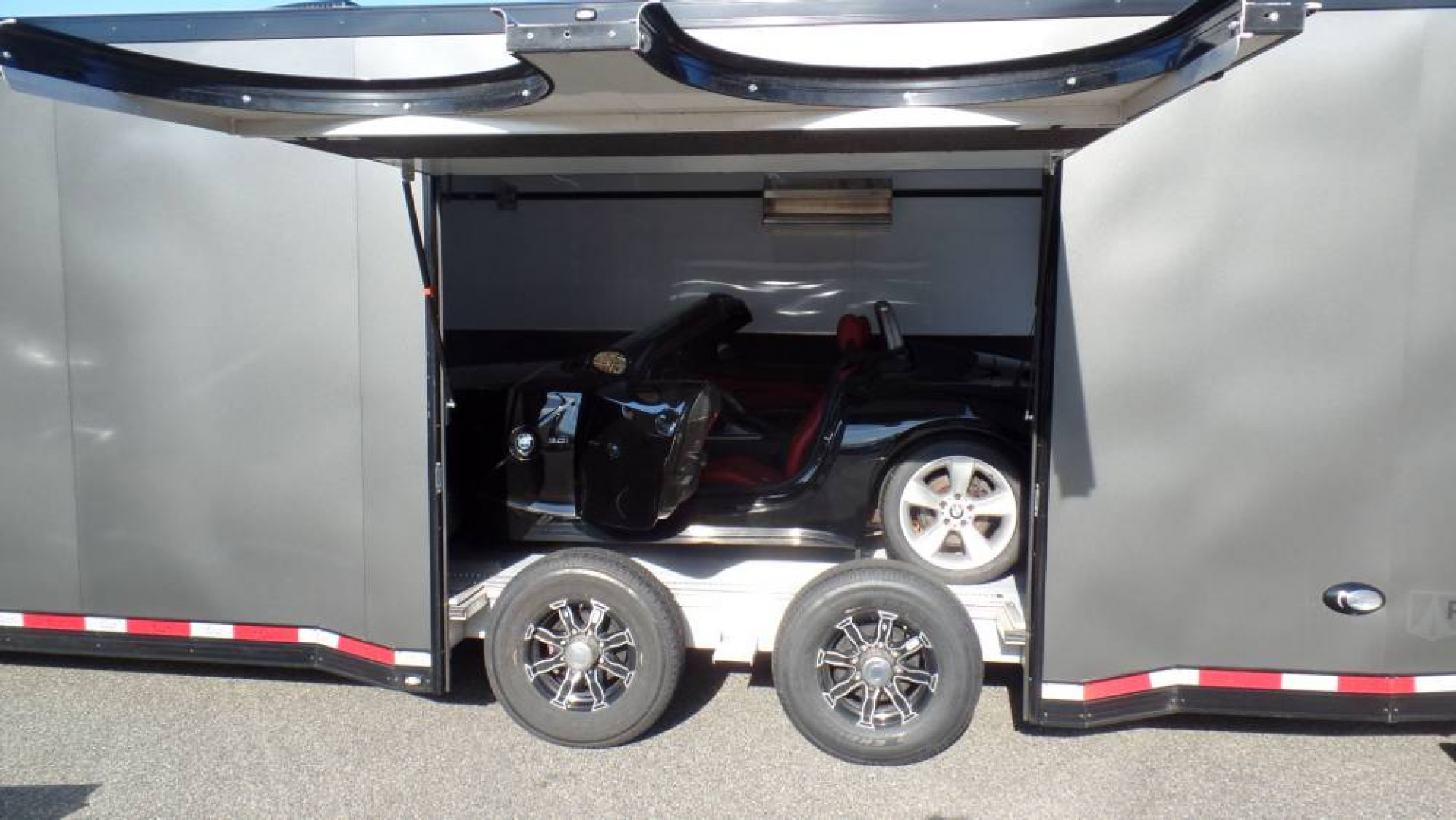 New EXAMPLE ./ATC Enclosed Car Trailer 8.5X24, THE FUTURE OF TRAILERS IS HERE ! ROM550 Model,