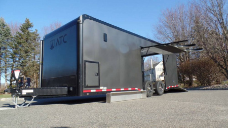 New EXAMPLE ./ATC Enclosed Car Trailer 8.5X24, THE FUTURE OF TRAILERS IS HERE ! ROM550 Model,