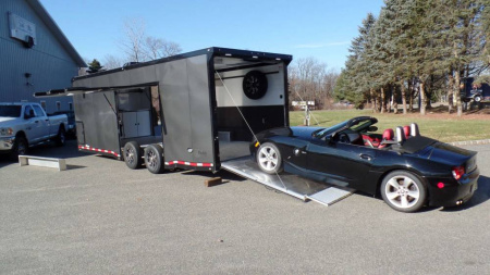 New EXAMPLE ./ATC Enclosed Car Trailer 8.5X24, THE FUTURE OF TRAILERS IS HERE ! ROM550 Model,