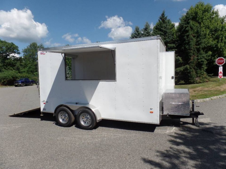 New Concession Trailer  7X14  2 axle , with Concession Window