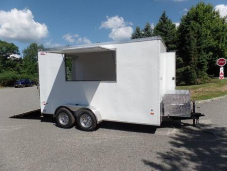 New Concession Trailer  7X14  2 axle , with Concession Window