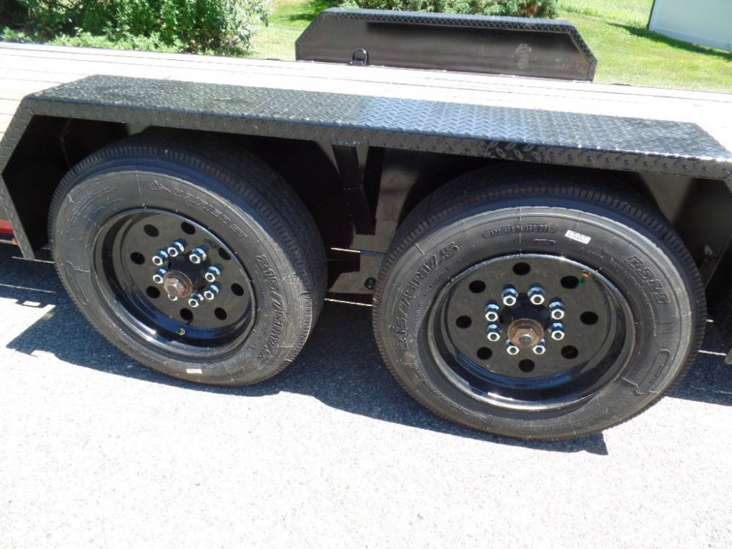 New EXAMPLE / 13,790 lb. Payload Rated Equipment Trailer, 81 wide by 18 ft. long deck. ID#529965