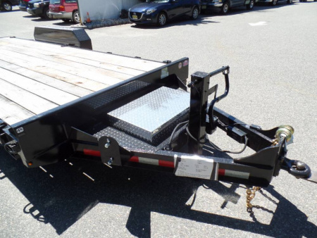 New EXAMPLE / 13,790 lb. Payload Rated Equipment Trailer, 81 wide by 18 ft. long deck. ID#529965