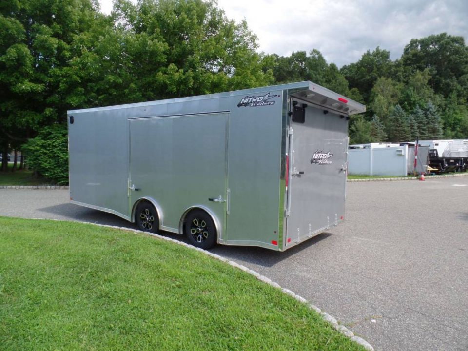 New EXAMPLE / NITRO 8.5X20 V nose, Aluminum Frame, Big Escape Door, Torsion Axles,, ID#007506