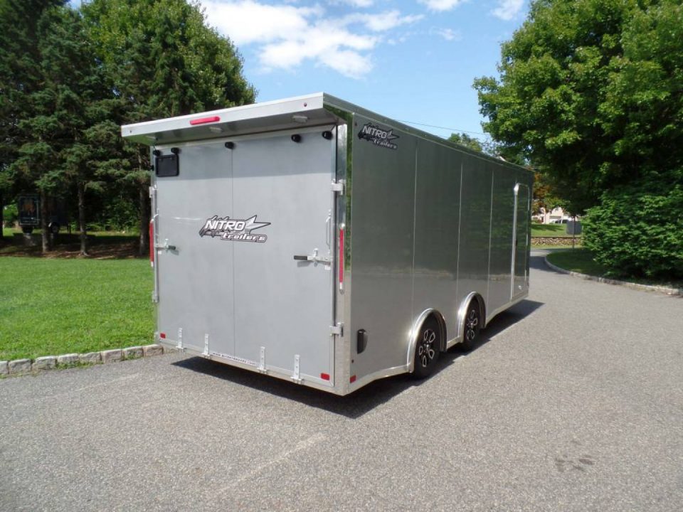 New EXAMPLE / NITRO 8.5X20 V nose, Aluminum Frame, Big Escape Door, Torsion Axles,, ID#007506