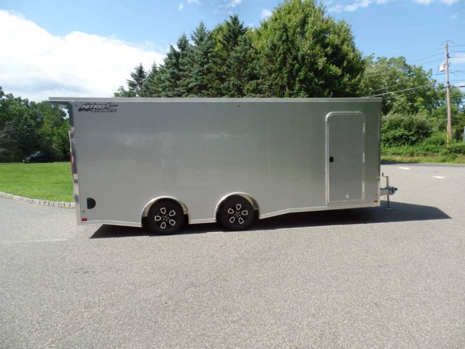 New EXAMPLE / NITRO 8.5X20 V nose, Aluminum Frame, Big Escape Door, Torsion Axles,, ID#007506